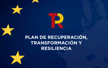 Logo del Plan de Recuperación, Transformación y Resiliencia.