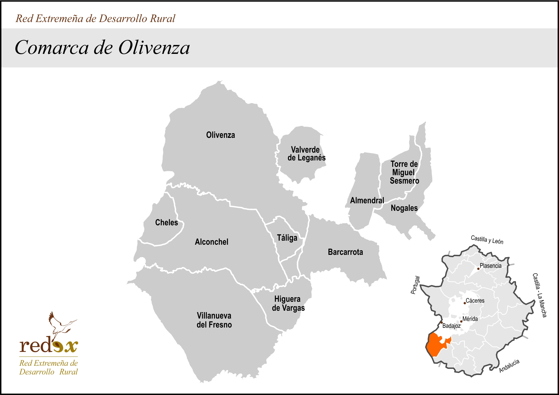 mapa aderco