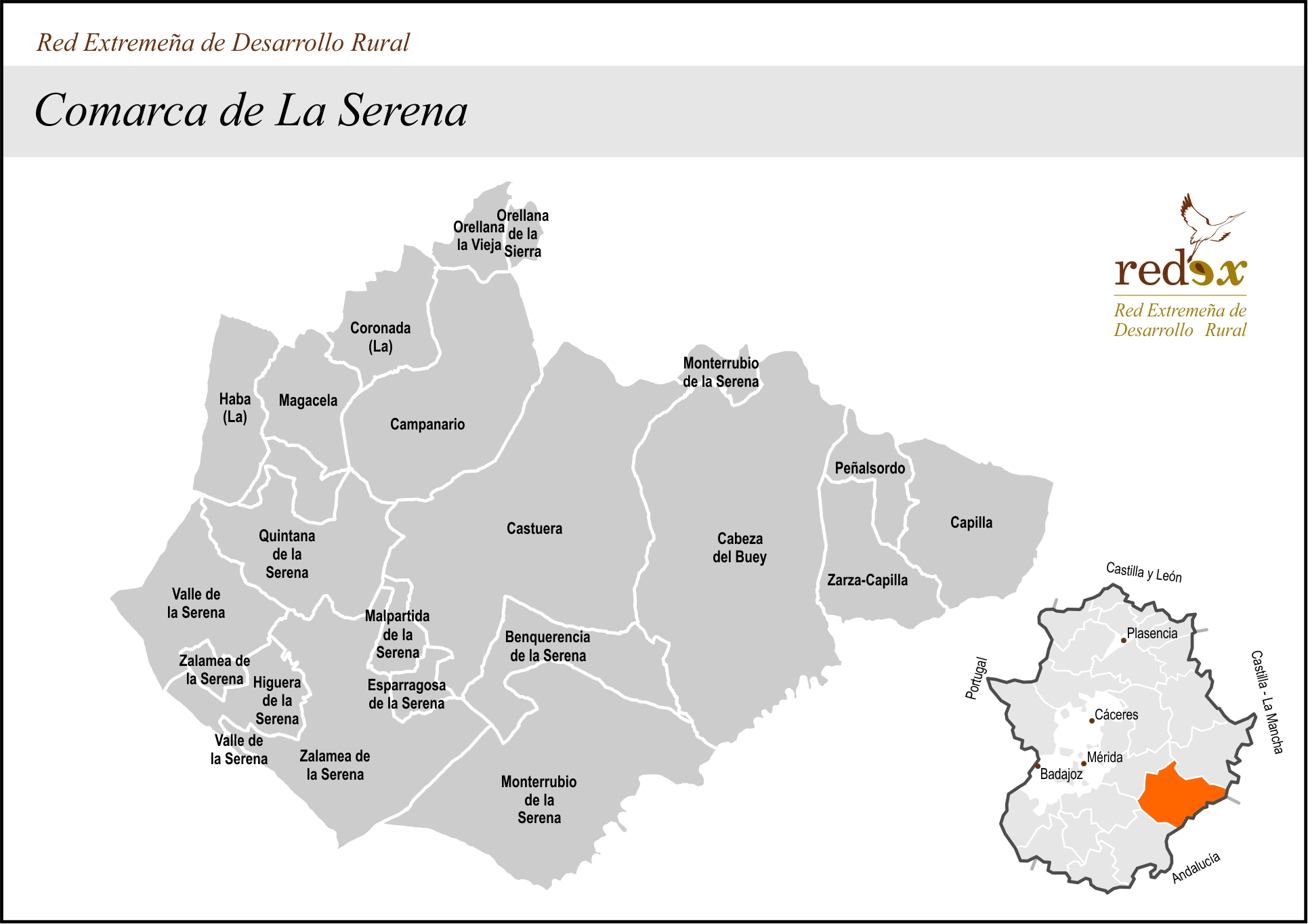 mapa serena